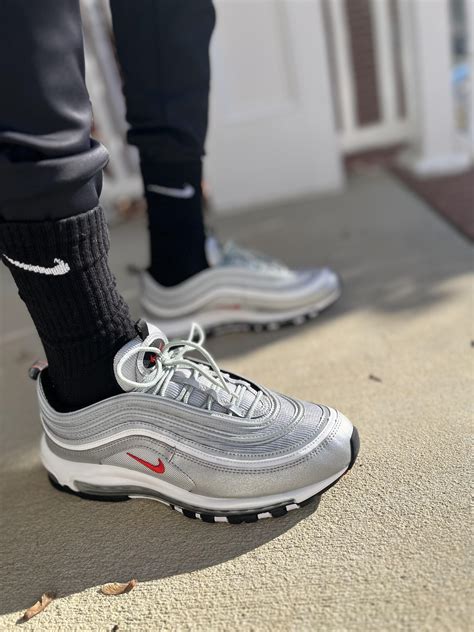 nike air silber rot|nike air max 97 og bullet.